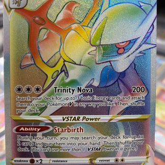 2022 Pokemon Arceus V Star Brilliant Star 176 of 172 Full Art Rainbow Near Mint