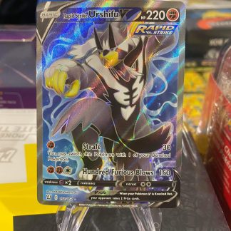 2021 Pokemon Rapid Strike Urshifu V Full Art 152 of 156 Mint
