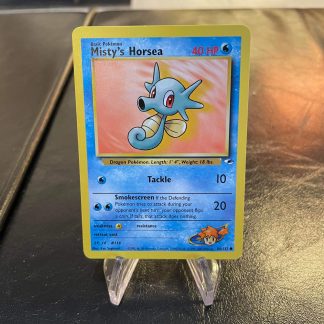 1999 Pokemon Misty's Horsea Gym Heroes 86 of 132 Mint