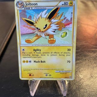 2010 Pokemon Jolteon Undaunted 28 of 90 Lightly Played
