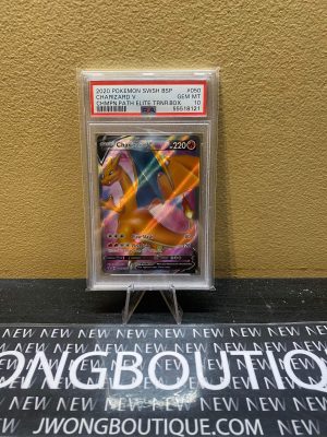 2020 Pokemon Charizard V SWSH Black Star Promo Champion Path Elite Trainer Box #050 PSA 10 Gem Mint