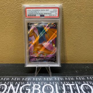 2020 Pokemon Charizard V SWSH Black Star Promo Champion Path Elite Trainer Box #050 PSA 10 Gem Mint