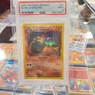 2000 Pokemon Dark Charizard Team Rocket #21 PSA 9 Mint