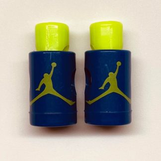 Nike Air Jordan VI Lace Locks Blue Base Neon Green Jumpman