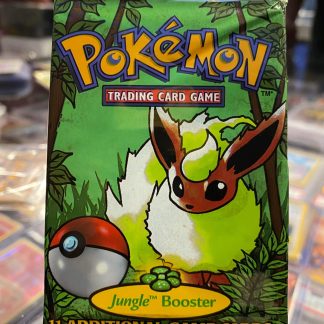1999 Pokemon Jungle Booster Pack Flareon Art Sealed