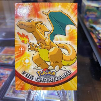 1999 Pokemon Charizard Non Holo Topps Series 1 TV Animation Edition #06