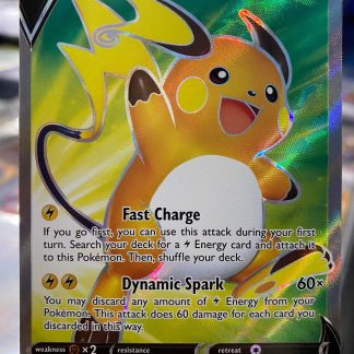 2022 Pokemon Raichu Brilliant Stars Full Art 158 of 172 Holo Mint