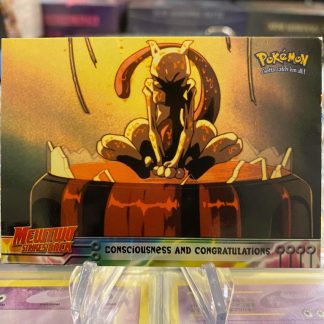 1998 Pokemon Topps Mewtwo Strikes Back Consciousness & Congratulations 3 Lightyly Played