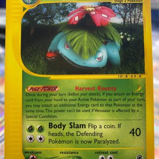 2002 Pokemon Venusaur Expedition Base Set 68 of 165 Non Holo Near Mint