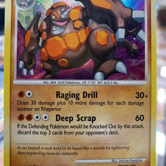 2009 Pokemon Rhyperior Supreme Victors 10 of 147 Holo Near Mint