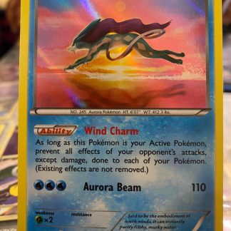 2016 Pokemon Suicune BREAKpoint 30 of 122 Holo Lightly Played