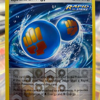 2021 Pokemon Rapid Strike Energy Battle Styles 140 of 163 Near Mint