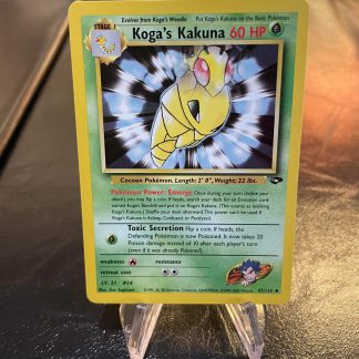 2000 Pokemon Koga's Kakuna Gym Challenge 47 of 132 Lightly Played