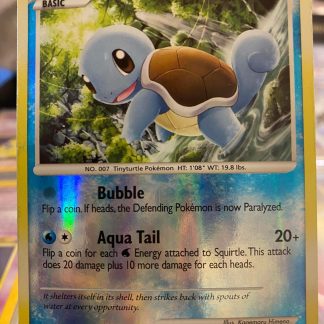 2007 Pokemon Squirtle Secret Wonders 112 of 132 Reverse Holo Lightly Played