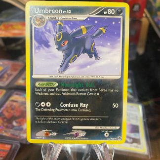 2006 Pokemon Umbreon Reverse Holo Majestic Dawn Near Mint 32 of 100