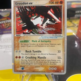 2004 Pokemon Groudon EX Hidden Legends Rare 93 of 101 Near Mint