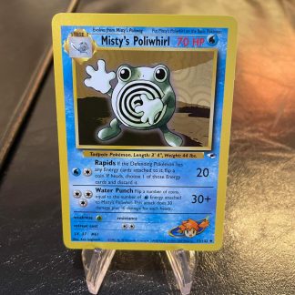 2000 Pokemon Misty's Poliwrath Gym Heroes 31 of 132 Near Mint