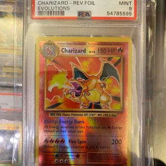 2016 Pokemon Charizard XY Evolutions Reverse Foil #11 PSA 9 Mint