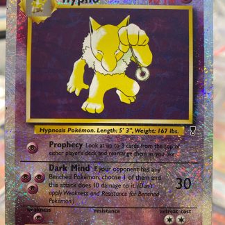 2002 Pokemon Hypno Legendary Collection 25 of 110 Reverse Holo Heavily Played