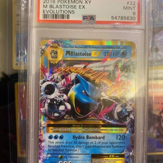 2016 Pokemon M Blastoise EX XT Evolutions #22 PSA 9 Mint
