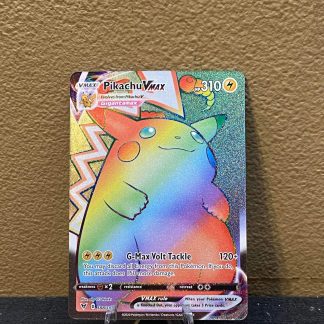 2021 Pokemon Pikachu VMAX Vivid Voltage Full Art 188 of 185 Rainbow Mint