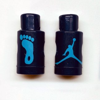 Nike Air Jordan VI Lace Locks Navy Base UNC Jumpman Foot