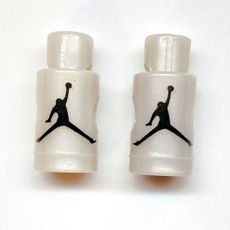 Nike Air Jordan VI Lace Locks Silver Grey Base Black Jumpman