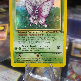 1999 Pokemon Venomoth Jungle 13 of 64 Holo Heavily Played
