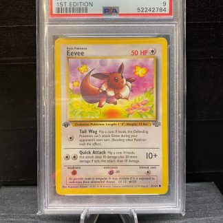 1999 Pokemon Eevee 1st Edition Jungle #61 PSA 9 Mint