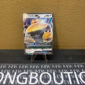 2016 Pokemon Snorlax Jumbo Star & Moon Black Promo SM05 Holo Lightly Played