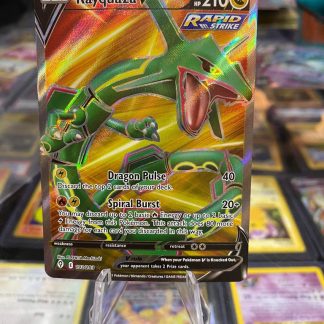2021 Pokemon Rayquaza V Evolving Skies Full Art 193 of 203 Holo Mint