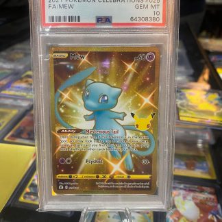 2021 Pokemon FA/Mew 25th Anniversary Celebrations #025 PSA 10 Gem Mint