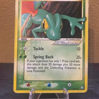 2004 Pokemon Treecko Gold Star Team Rocket Returns 109 of 109 Lightly Played