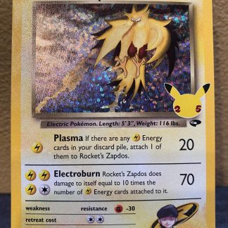 2021 Pokemon Rocket's Zapados 25th Celebrations 15 of 32 Holo Near Mint