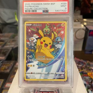 2020 Pokemon Sword & Shield Basic Pikachu Figure Collection #20 PSA 9 Mint