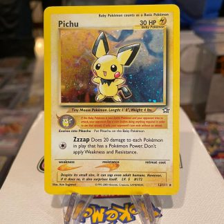 2000 Pokemon Neo Genesis Pichu Holo 12 of 111 Lightly Played