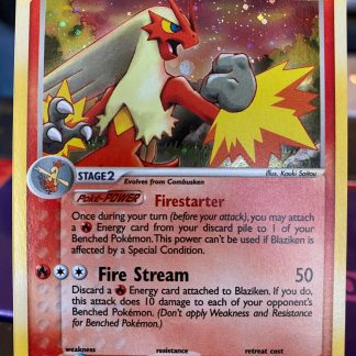2003 Pokemon Ruby & Sapphire Blaziken 3 Of 109 Lightly Played
