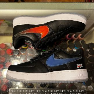 2021 Nike Air Force I Low Kith Knicks Away Black Men
