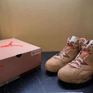 2021 Nike Air Jordan VI Travis Scott British Khaki Men