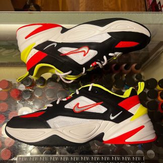 2019 Nike M2K Tekno Black Volt Crimson Men