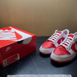 2021 Nike Dunk Low Championship University Red Men