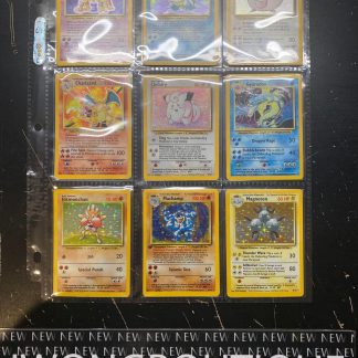 1999 Pokemon Base Full Set Unlimited 1 To 102 Moderately Played