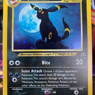 2001 Neo Discovery Umbreon 13 Of 75 Lightly Played