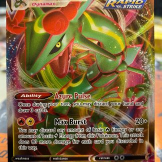 2021 Pokemon Rayquaza Vmax Evolving Skies Holo 111 of 203 Mint