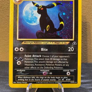 2001 Neo Discovery Umbreon 13 of 75 Near Mint