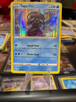 2021 Pokemon Tapu Fini Chilling Reign 040 of 198 Holo Mint