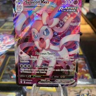 2021 Pokemon Sylveon Vmax Evolving Skies Full Art 075 of 203 Holo Mint