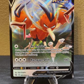 2021 Pokemon Dodrio V Fusion Strike Full Art 201 of 264 Holo Mint