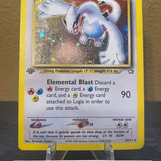 1995 Pokemon Lugia 1st Edition Neo Genesis 9 of 111 Holo Lightly Played