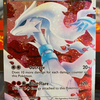 2013 Pokemon Reshiram Legendary Treasures Radiant Collection Full Art RC22 of RC25 Holo Lightly Played